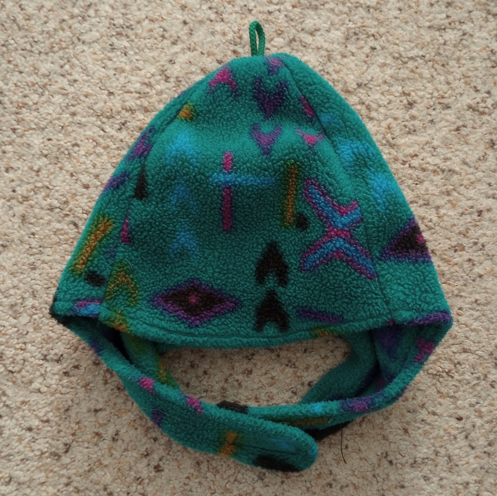 Vintage REI Colorful Fleece Hat